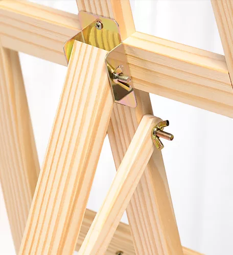 Premium 120 cm-es Fa Festőállvány - összerakható