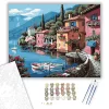 Kis Öböl Velencében - számfestő készlet - Számfestő.hu - 50×60cm - keret nélkül
