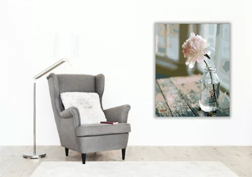 Egy Virág - számfestő készlet - Számfestő.hu - 60×70cm - keret nélkül