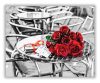 Rózsa az Asztalon - számfestő készlet