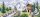 A hegyen - Royal Paris - Előfestett Gobelin Hímzőkanava 60X125 cm