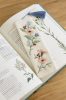 Anchor Linen szabadrajzú kit - Őszi virágok könyvjelző 20x6,5cm