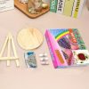 Kamilla virág - fonalgrafika készlet (String Art Kit, 11x11cm)