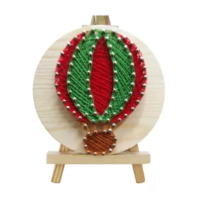   Kis léghajó - fonalgrafika készlet (String Art Kit, 11x11cm)
