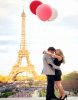 Szerelem az Eiffel Toronynál - akciós számfestő készlet (40x50cm)
