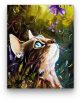 Macska Kék Szemekkel - akciós számfestő készlet (30x40cm)