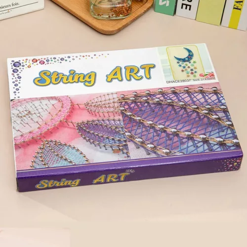 Napocska - fonalgrafika készlet (String Art Kit, 15x20cm)