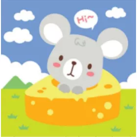 Barátságos Koala Maci  - gyémántszemes kirakó
