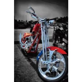 Chopper Motor  - gyémántszemes kirakó