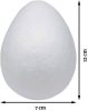 Festhető hungarocell tojás 12cm - Motarro