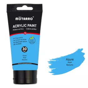 Ég kék Akrilfesték - Motarro, (30ml)
