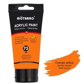 Narancs sárga Akrilfesték - Motarro, (75ml)