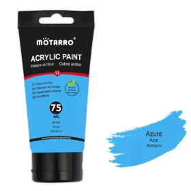 Ég kék Akrilfesték - Motarro, (75ml)