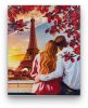 Romantikus randevú  - előszínezett számfestő készlet (50x65cm)