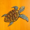 Teknős - egyedi mintás fa puzzle díszdobozban