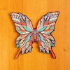 Pillangó - egyedi mintás fa puzzle