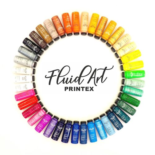 Printex Fluid Art ULTIMATE szett, a teljes színválasztékunk!