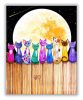 Macskák a Holdfényben - számfestő készlet