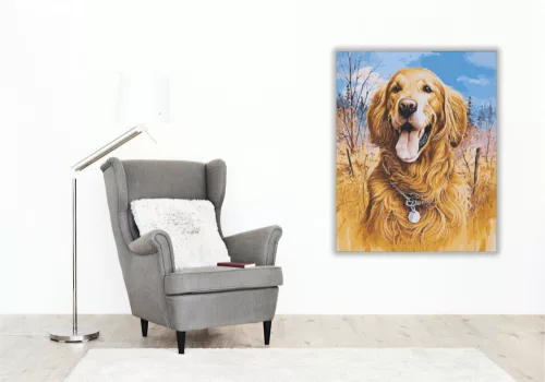 Hűség - számfestő készlet - Számfestő.hu - 60×70cm - keret nélkül