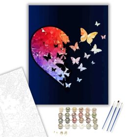 Románc - számfestő készlet - Számfestő.hu - 40×50cm - keret nélkül