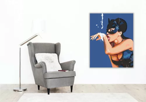 Erotikus - számfestő készlet - Számfestő.hu - 40×50cm - Keret nélkül