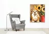 Bulldog - számfestő készlet - Számfestő.hu - 40×50cm - Keret nélkül