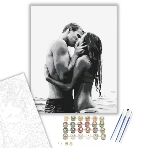 Vad szerelem - számfestő készlet - Számfestő.hu - 50×60cm - keretre feszítve