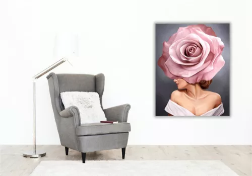 Stílus - számfestő készlet - Számfestő.hu - 40×50cm - keretre feszítve