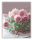 Rózsazsín rózsa kosárkában - számfestő készlet
