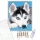 Husky kölyök - számfestő készlet - Számfestő.hu - 40×50cm - keretre feszítve
