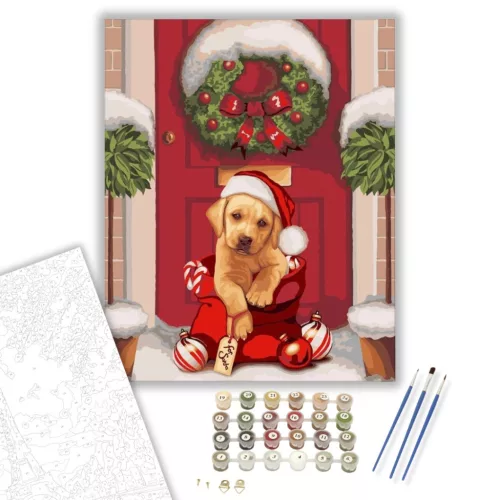 Igazi ajándék - számfestő készlet - Számfestő.hu - 50×60cm - keret nélkül