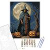 Kaszás éjféli őrsége - számfestő készlet - Számfestő.hu - 40×50cm - keret nélkül