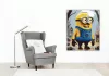 Őszi Kacagó Minion - számfestő készlet - Számfestő.hu - 40×50cm - keret nélkül