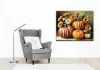 Őszi Tökös Varázslat - számfestő készlet - Számfestő.hu - 80×100cm - keretre feszítve