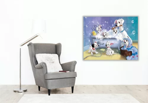 Tisztálkodás - számfestő készlet - Számfestő.hu - 50×60cm - keret nélkül