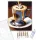 Habos Kávés Kaland - számfestő készlet - Számfestő.hu - 40×50cm - keret nélkül