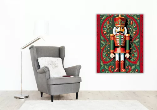 Klasszikus Diótörő Varieté - számfestő készlet - Számfestő.hu - 50×60cm - keretre feszítve