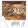 Pihenő tigris - számfestő készlet - Számfestő.hu - 40×50cm - keret nélkül