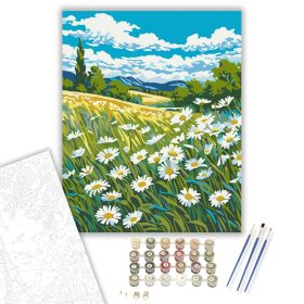Nyári Rétek Varázsa - számfestő készlet - Számfestő.hu - 40×50cm - keret nélkül