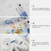 Hegyek Tüzes Látomása - számfestő készlet - Számfestő.hu - 60×70cm - Keret nélkül