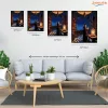 Az első varázslat - számfestő készlet - Számfestő.hu - 40×50cm - Keretre feszítve