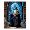 Szakállas varázsló - számfestő készlet - Számfestő.hu - 50×60cm - Keret nélkül