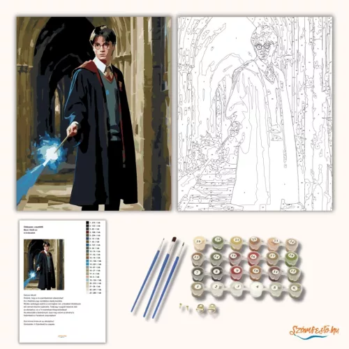 A kiválasztott - számfestő készlet - Számfestő.hu - 80×100cm - Keret nélkül