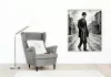Charlie Chaplin - A csavargó - számfestő készlet - Számfestő.hu - 60×70cm - Keret nélkül