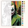 Gotham réme - Joker - számfestő készlet - Számfestő.hu - 40×50cm - Keret nélkül