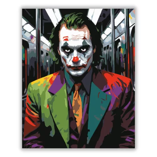 Csendes őrület - számfestő készlet - Számfestő.hu - 40×50cm - Keret nélkül