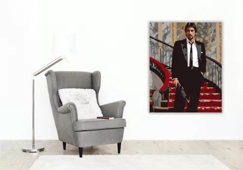 A birodalom ura - számfestő készlet - Számfestő.hu - 80×100cm - Keret nélkül