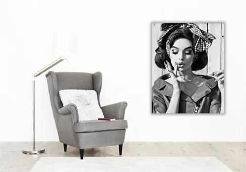 Kóstoló - számfestő készlet - Számfestő.hu - 40×50cm - keretre feszítve