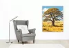 Acacia Fa a Szavannán - számfestő készlet - Számfestő.hu - 40×50cm - Keret nélkül