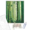 Bambuszerdő Nyugalma - számfestő készlet - Számfestő.hu - 60×70cm - keret nélkül